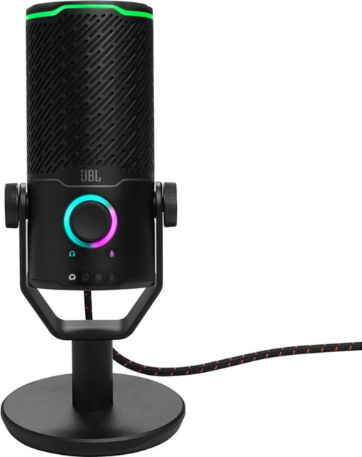 JBL Quantum Stream Studio USB Condenser Microphone, Black