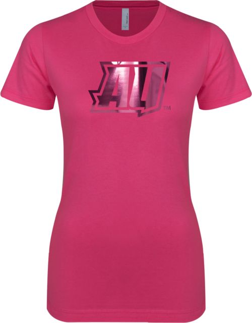 Averett Next Level Womens Fuchsia Boyfriend Tee AU  Foil - ONLINE ONLY