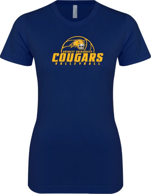 Averett Next Level Ladies SoftStyle Junior Fitted Tee Volleyball - ONLINE ONLY