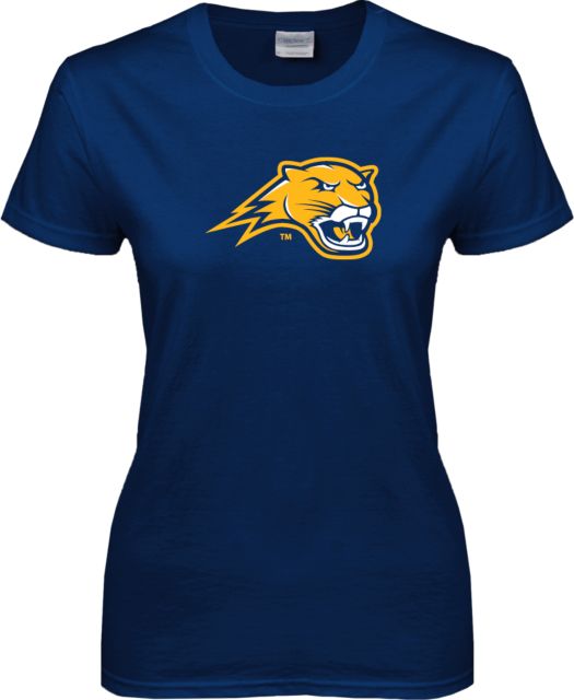 Averett Womens Short Sleeve Tee Cougar Head - ONLINE ONLY