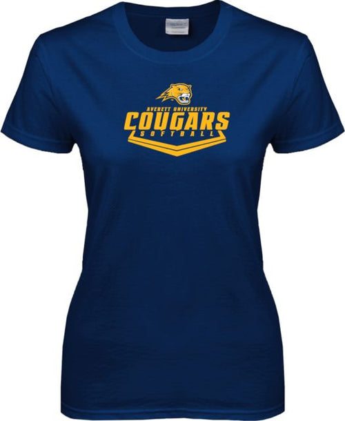 Averett Ladies T Shirt Softball - ONLINE ONLY