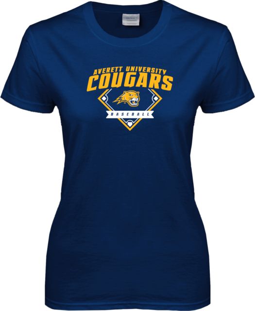 Averett Ladies T Shirt Baseball - ONLINE ONLY