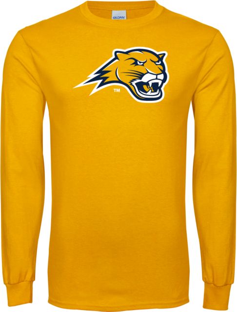 Averett Long Sleeve T Shirt Cougar Head - ONLINE ONLY