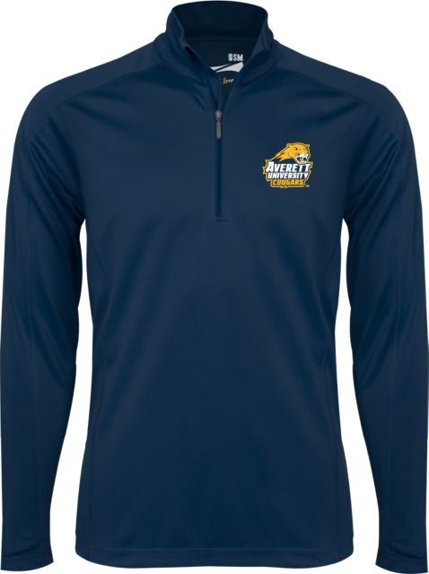 Averett Syntrel Interlock 1/4 Zip Primary Mark - ONLINE ONLY