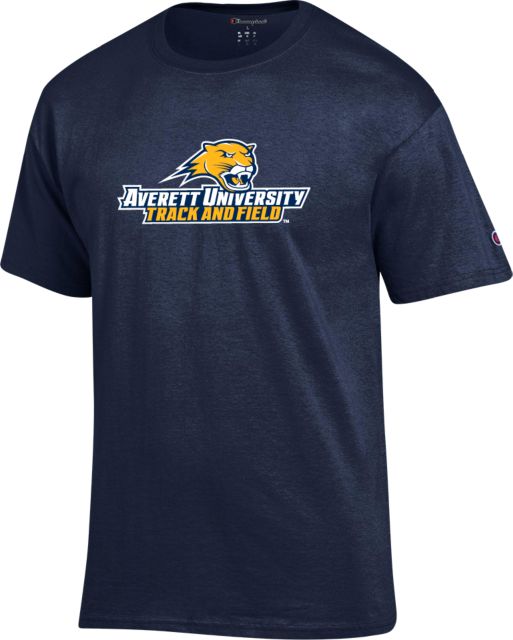 Averett Champion T Shirt Track and Field Stacked - ONLINE ONLY