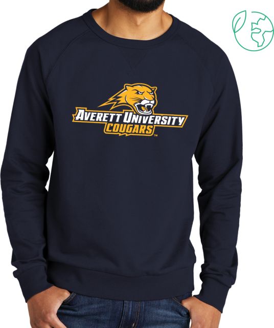 Averett Allmade Organic French Terry Crewneck Sweatshirt Primary Mark - ONLINE ONLY