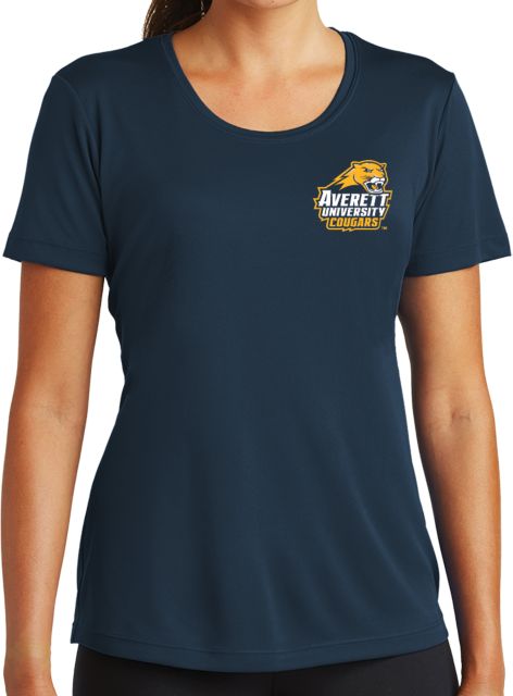 Averett Womens Performance Short Sleeve Tee Primary Mark - ONLINE ONLY