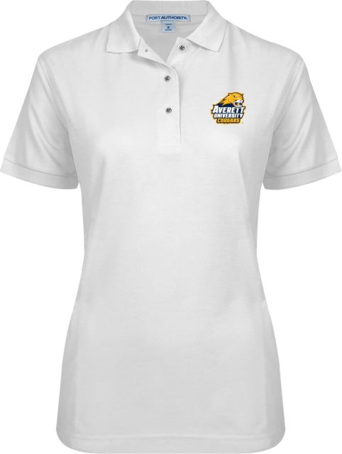 Averett Womens Silk Touch Pique Polo Primary Mark - ONLINE ONLY