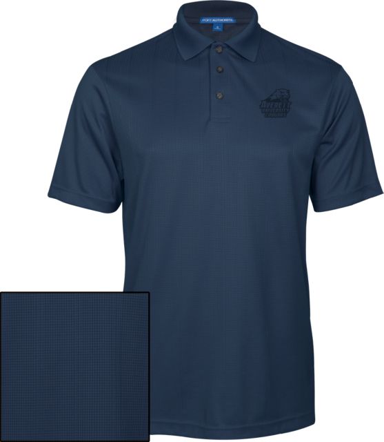 Averett Performance Fine Jacquard Polo Primary Mark - ONLINE ONLY