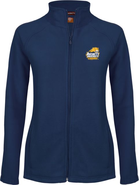 Averett Womens Fleece Full Zip Jacket Primary Mark - ONLINE ONLY