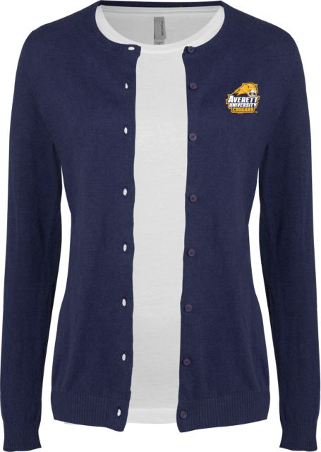 Averett Ladies Cardigan Primary Mark - ONLINE ONLY