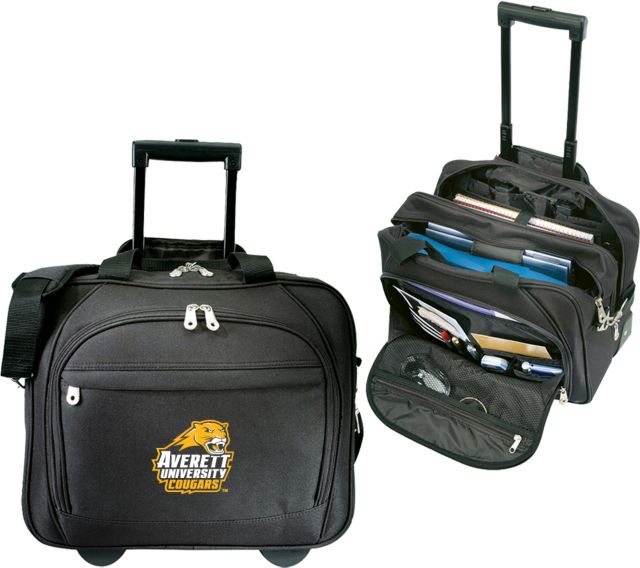 Averett Embassy Plus Rolling Computer Brief Primary Mark - ONLINE ONLY